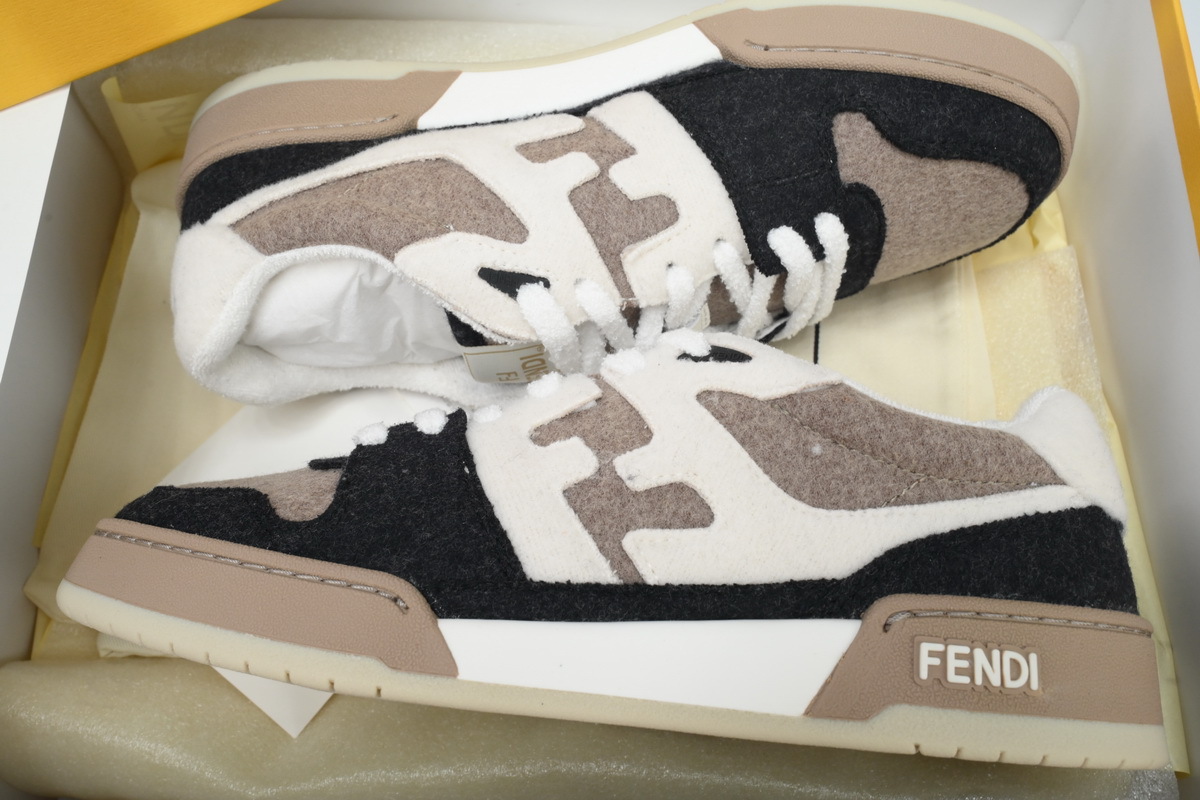 Coco Shoes Fendi Match Low Top Grey Suede 7E1493AI1N-F1IJF