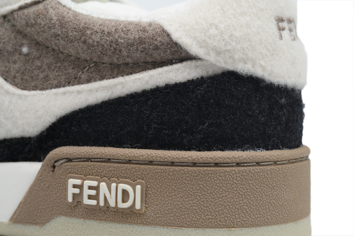 Coco Shoes Fendi Match Low Top Grey Suede 7E1493AI1N-F1IJF