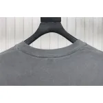 Chrome Hearts Back White Horseshoe Print Grey T-Shirt 