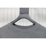 Chrome Hearts Back White Horseshoe Print Grey T-Shirt 