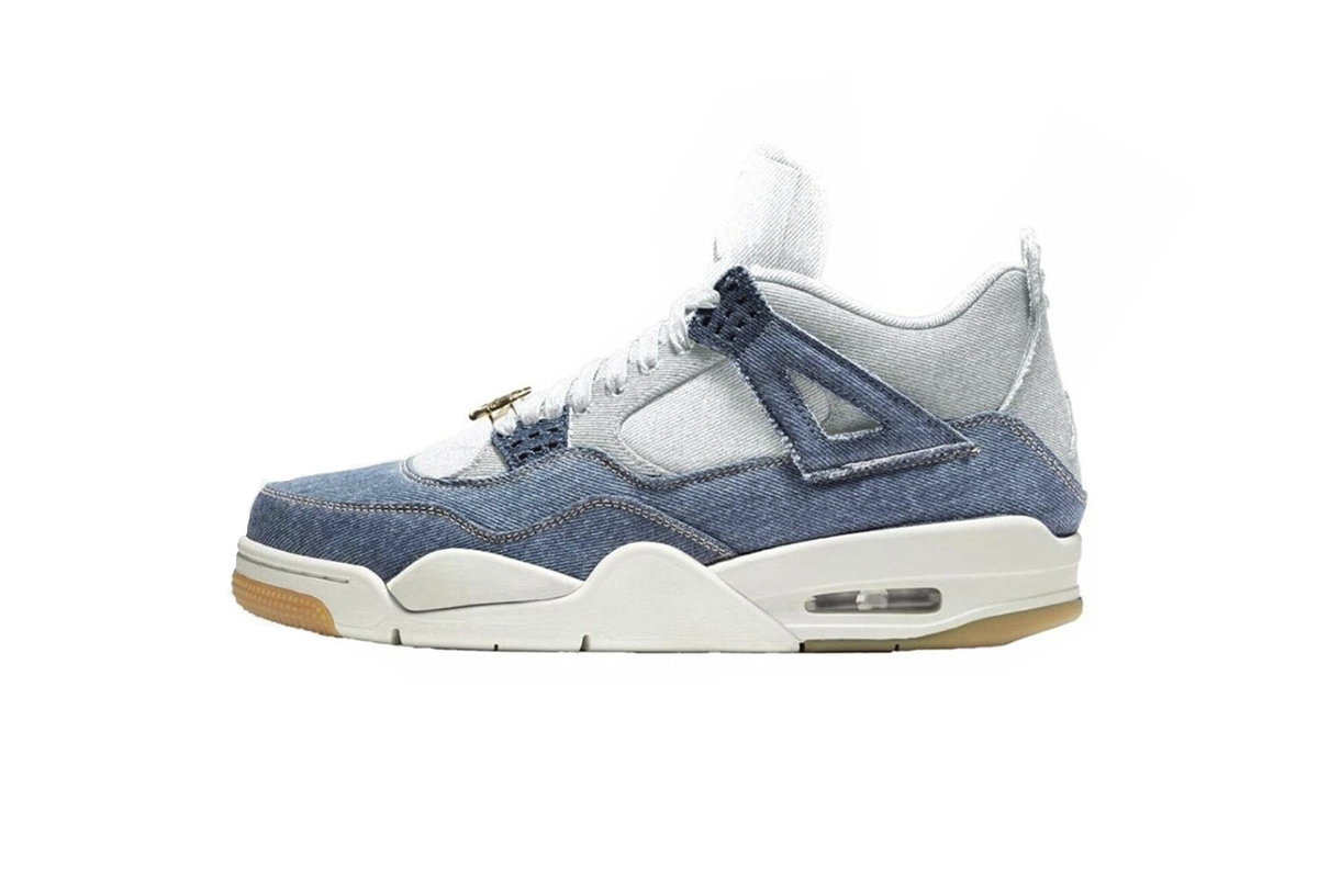Coco Shoes Air Jordan 4 Retro TEX 'Worn Blue Denim' IB6716-100