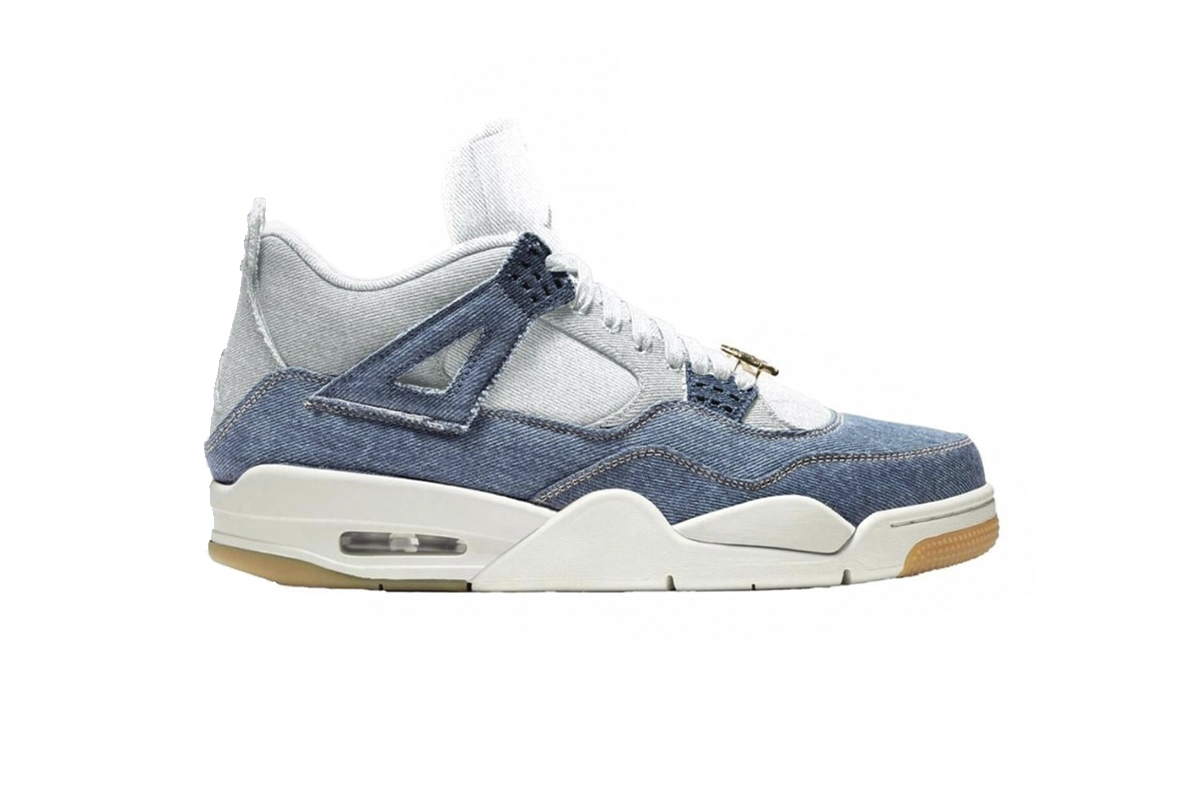 Coco Shoes Air Jordan 4 Retro TEX 'Worn Blue Denim' IB6716-100