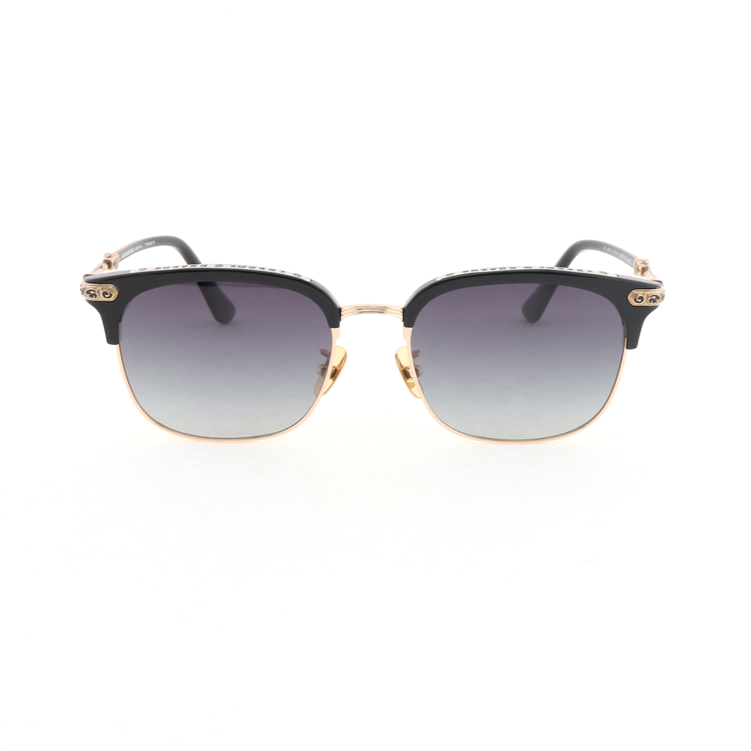 Chrome Hearts Vertical Smile II Eyeglasses Gold