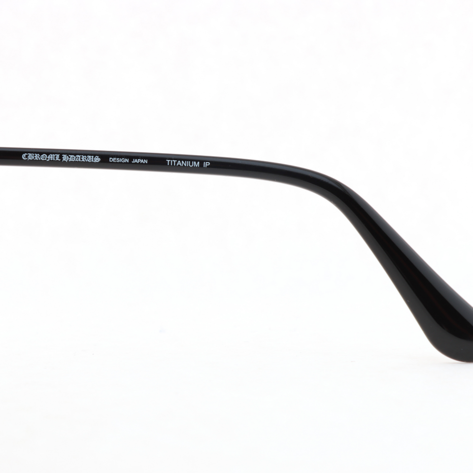 Chrome Hearts Vertical Smile II Eyeglasses Silver