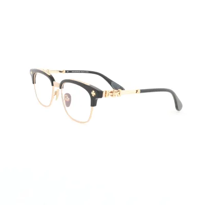 Chrome Hearts Bonennoisseur II Eyewear Black/Gold Plated 01