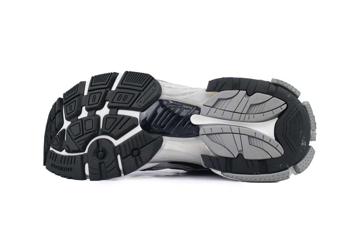 Coco Shoes Balenciaga Runner Sneaker Grey White Black 772774 W3RNY 9012