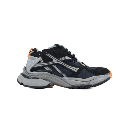 Balenciaga Runner Sneaker Black Fluo Orange 772774 W3RNY 1878 02