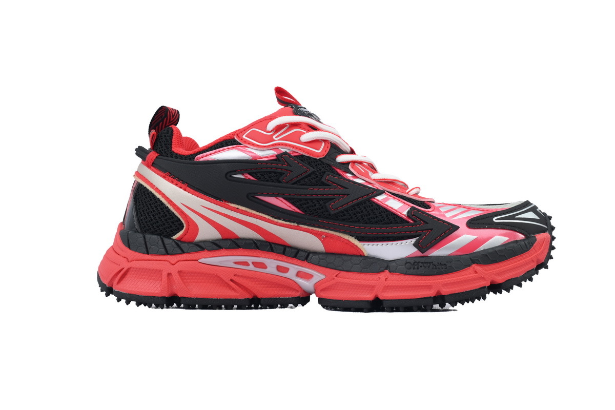 Off-white Be Right Back Black Red OMIA295V24 FAB00 11025