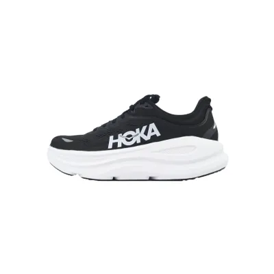Hoka One One Bondi 9 Black White 1162011-BWHT 01