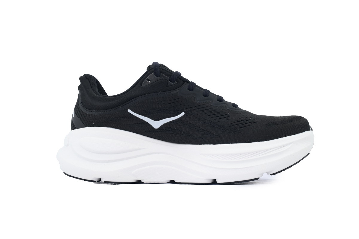 Coco Shoes Hoka One One Bondi 9 Black White 1162011-BWHT