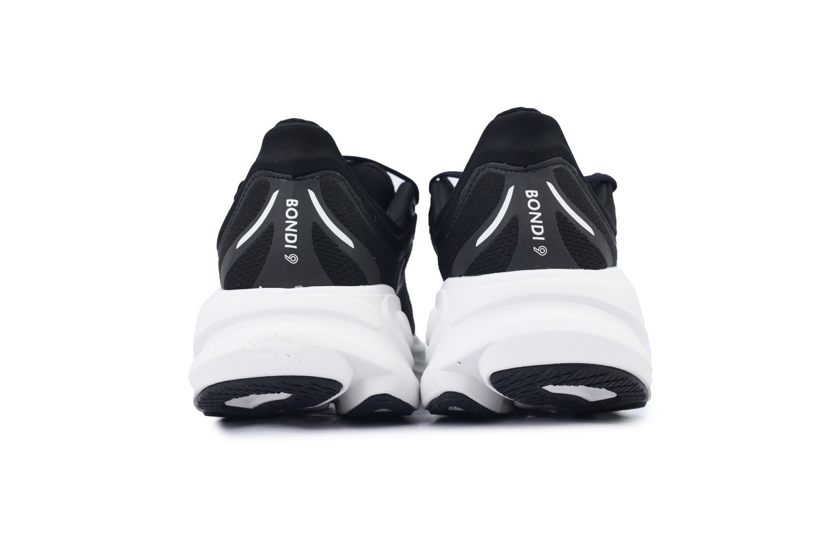 Coco Shoes Hoka One One Bondi 9 Black White 1162011-BWHT