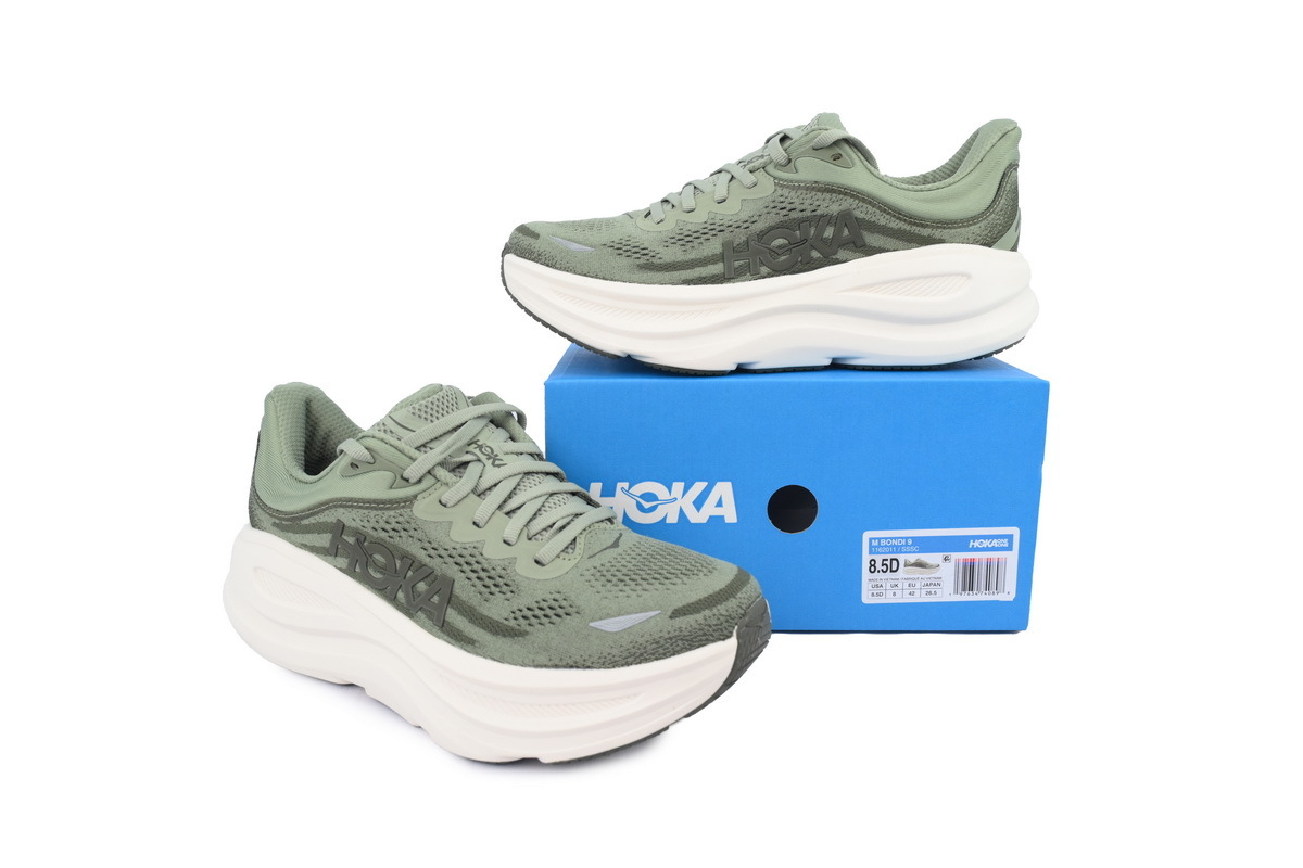 Coco Shoes Hoka One One Bondi 9 Seaweed Green 1162011-SSSC