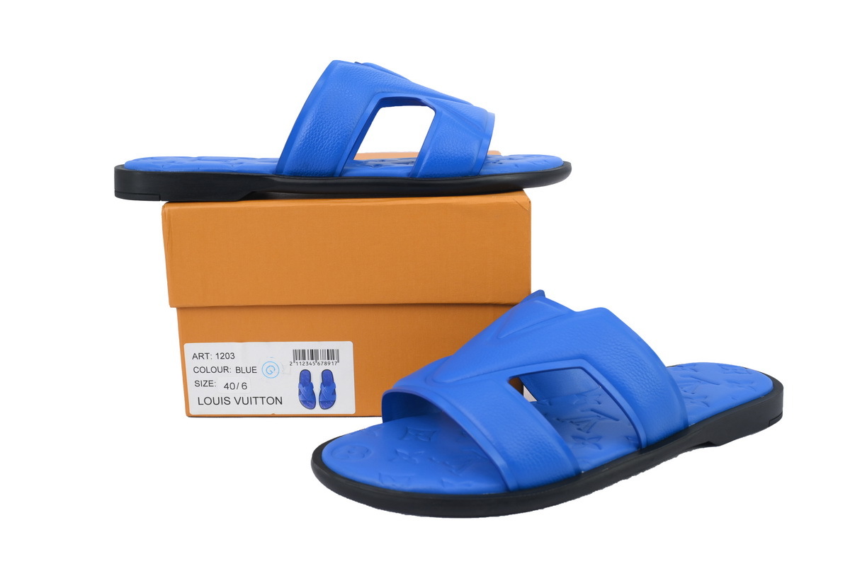 Louis Vuitton Oasis Blue Leather Surface