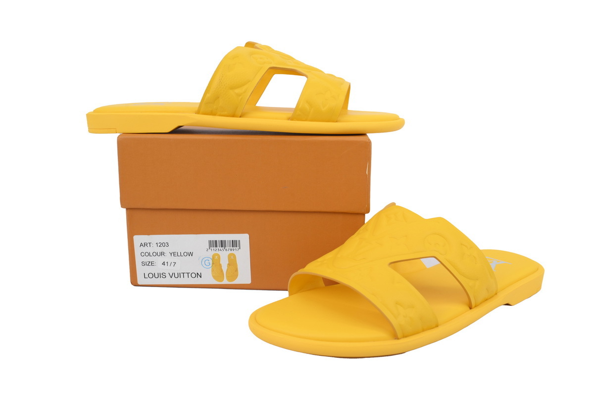 Louis Vuitton Oasis Yellow Embossing