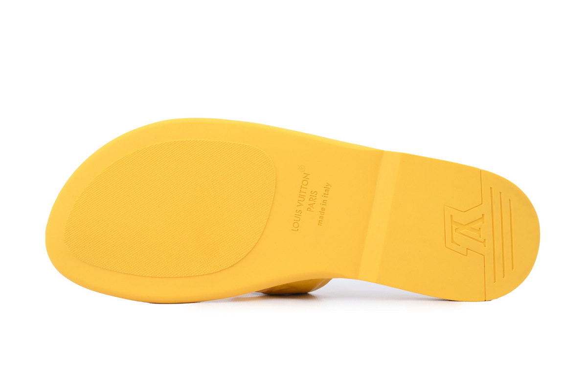 Louis Vuitton Oasis Yellow Embossing