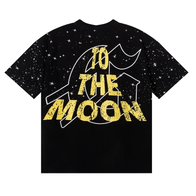 Godspeed No Looking Back T-Shirt #7072 Black Red/Apricot/Black Yellow 02