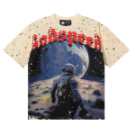 Godspeed No Looking Back T-Shirt #7072 Black Red/Apricot/Black Yellow