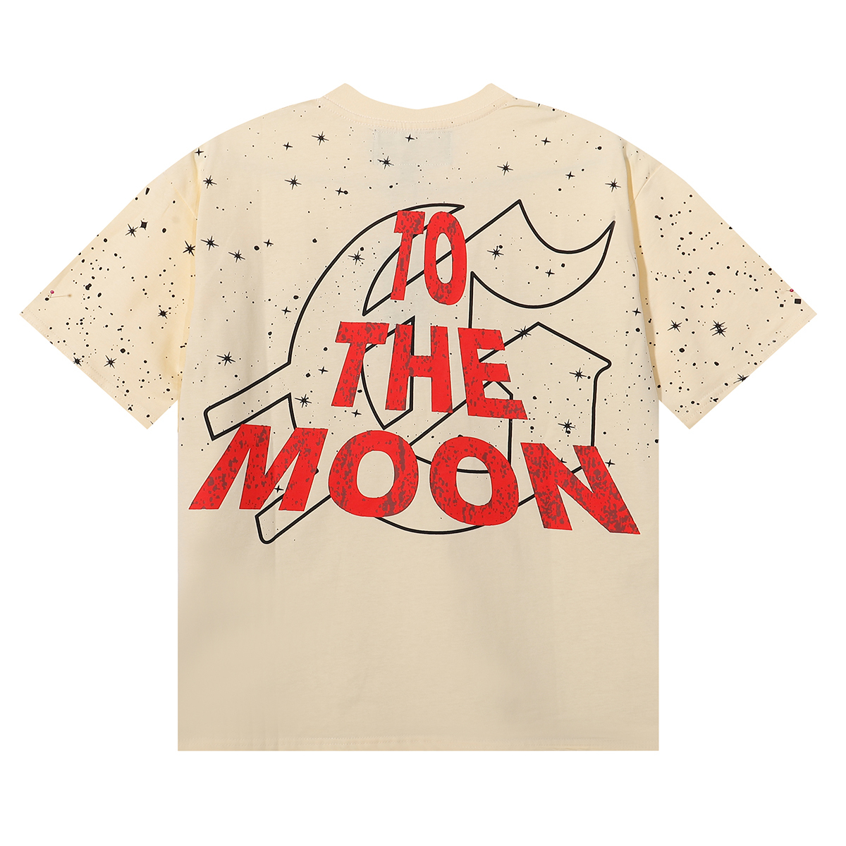 Godspeed No Looking Back T-Shirt #7072 Black Red/Apricot/Black Yellow