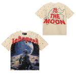 Godspeed No Looking Back T-Shirt #7072 Black Red/Apricot/Black Yellow
