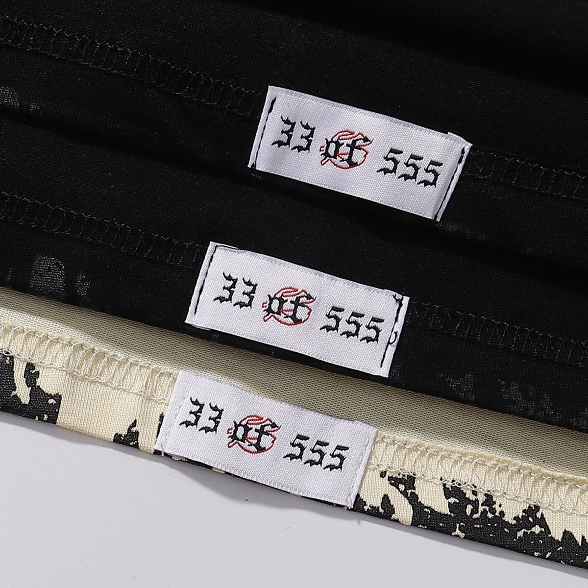 Godspeed No Looking Back T-Shirt #7072 Black Red/Apricot/Black Yellow