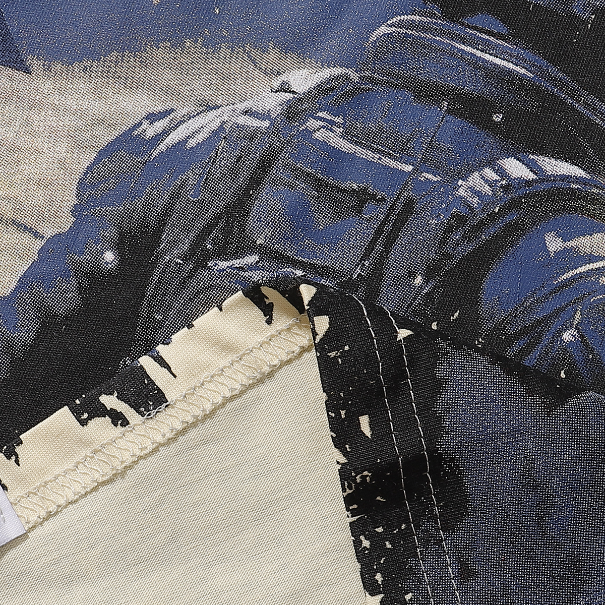 Godspeed No Looking Back T-Shirt #7072 Black Red/Apricot/Black Yellow