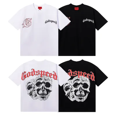 Godspeed Last Laugh T-shirt #7071 Black/White 01