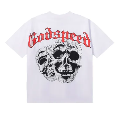Godspeed Last Laugh T-shirt #7071 Black/White 02
