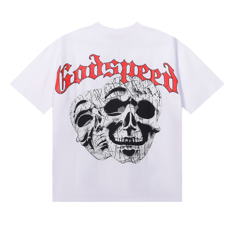 Godspeed Last Laugh T-shirt #7071 Black/White