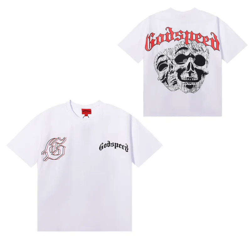 Godspeed Last Laugh T-shirt #7071 Black/White