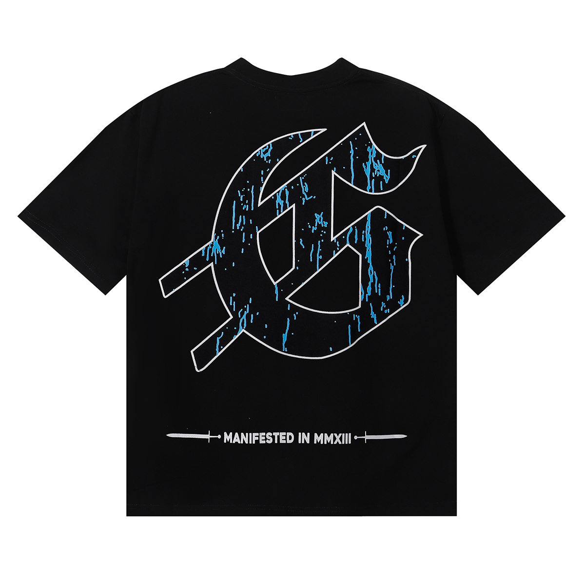 Godspeed Smell The Roses T-shirt #7070 Black/Apricot