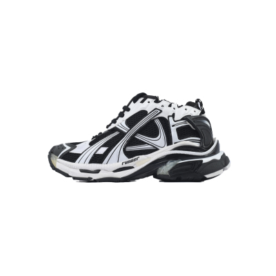 Balenciaga Runner Sneaker White Black 772774 W3RMU 9010 01