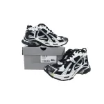 Balenciaga Runner Sneaker White Black 772774 W3RMU 9010