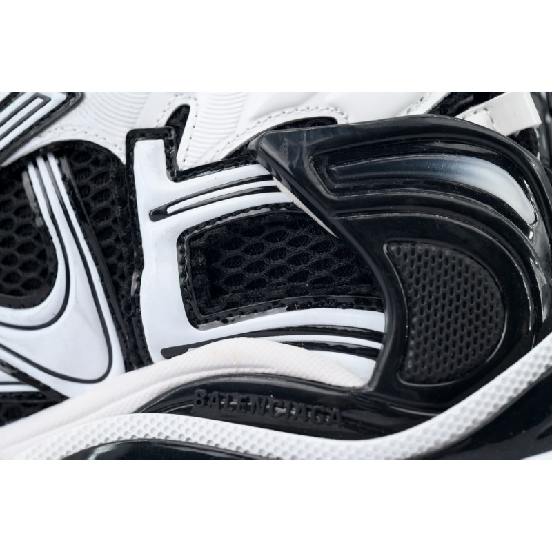 Balenciaga Runner Sneaker White Black 772774 W3RMU 9010