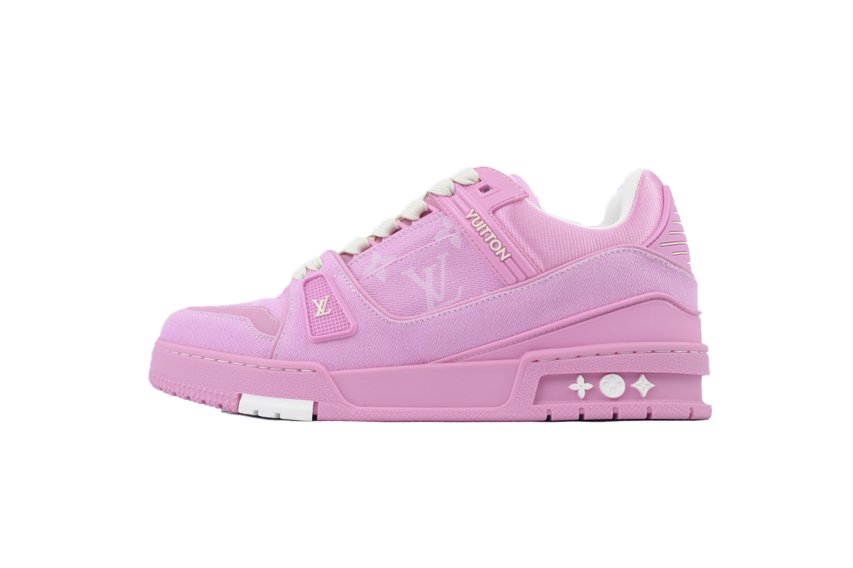 Coco Shoes Louis Vuitton Trainer Pink Cowboy