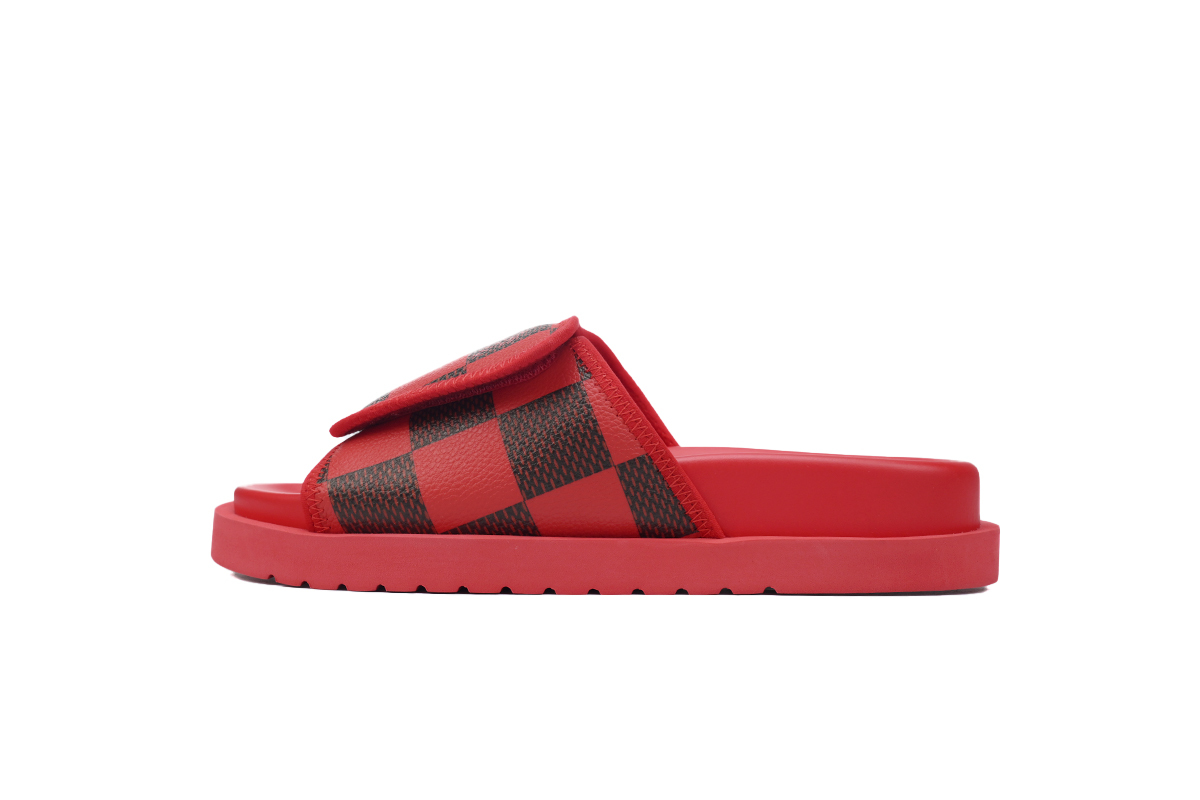 Louis Vuitton Miami Mules Red