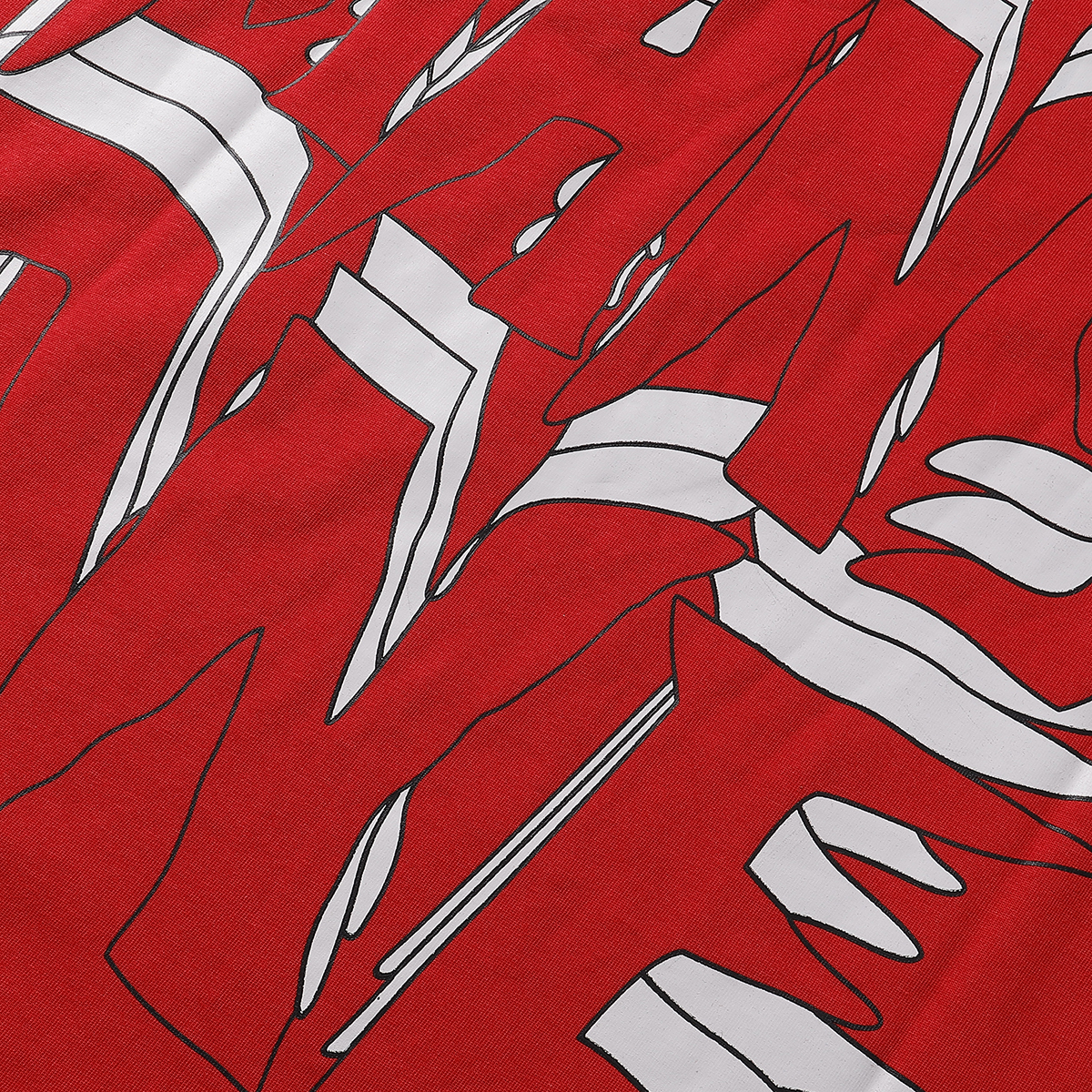 Godspeed Skele Rarri T-shirt #7069 Black/White/Red