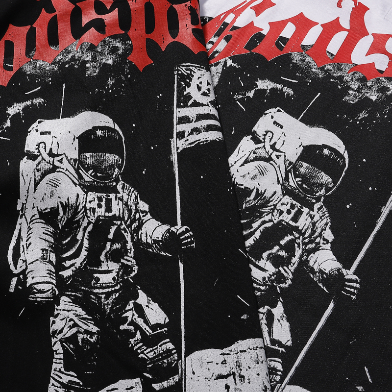 Godspeed 1969 Crew Neck T-shirt #7068 Black/White