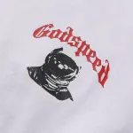 Godspeed 1969 Crew Neck T-shirt #7068 Black/White