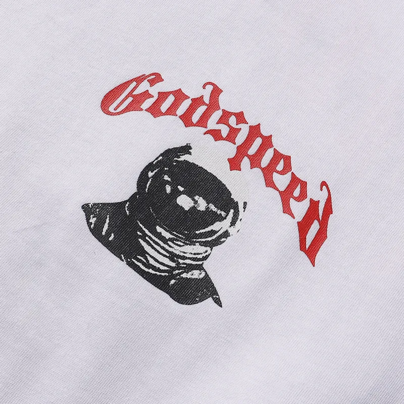 Godspeed 1969 Crew Neck T-shirt #7068 Black/White