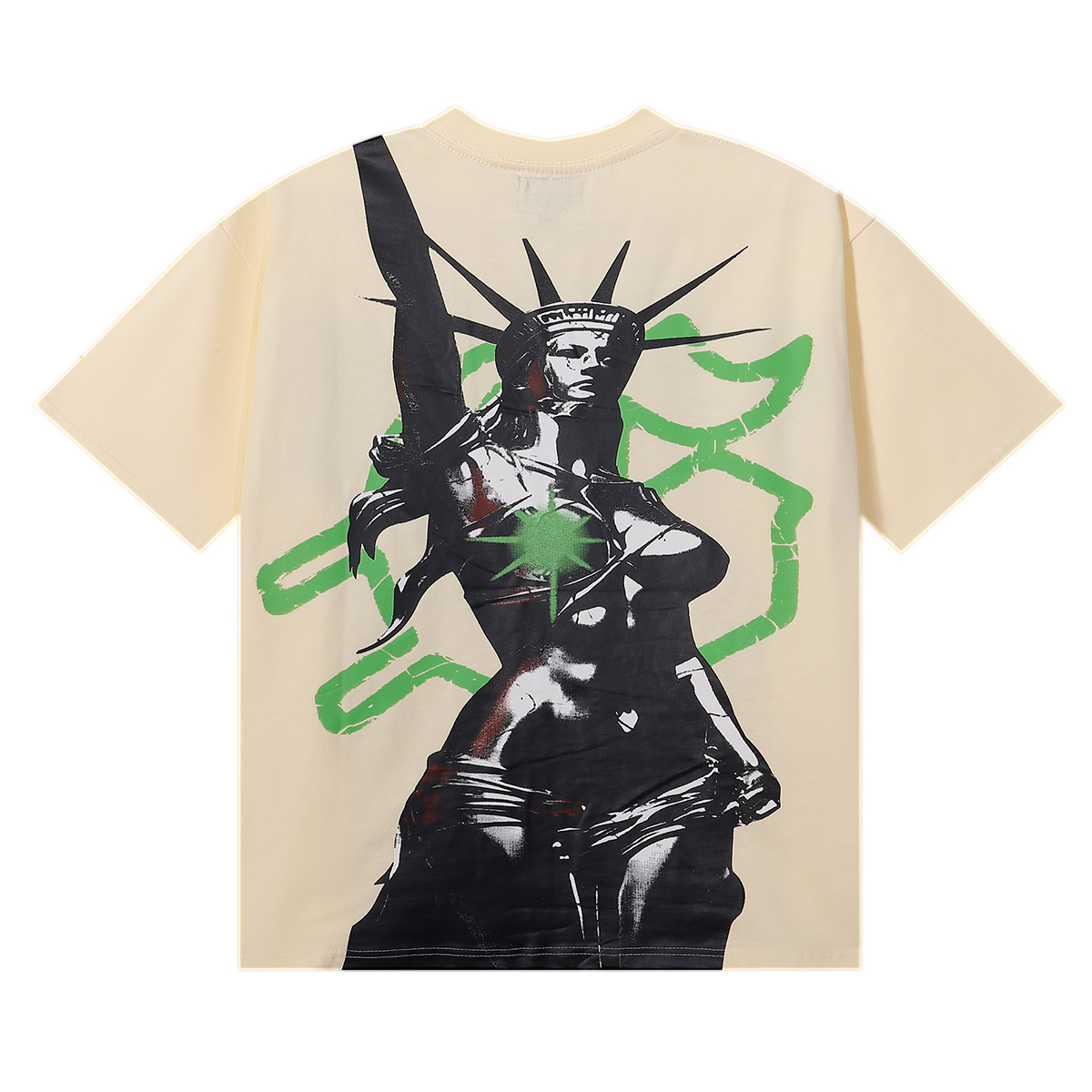 Godspeed Modern Liberty T-shirt #7067 Black/Apricot