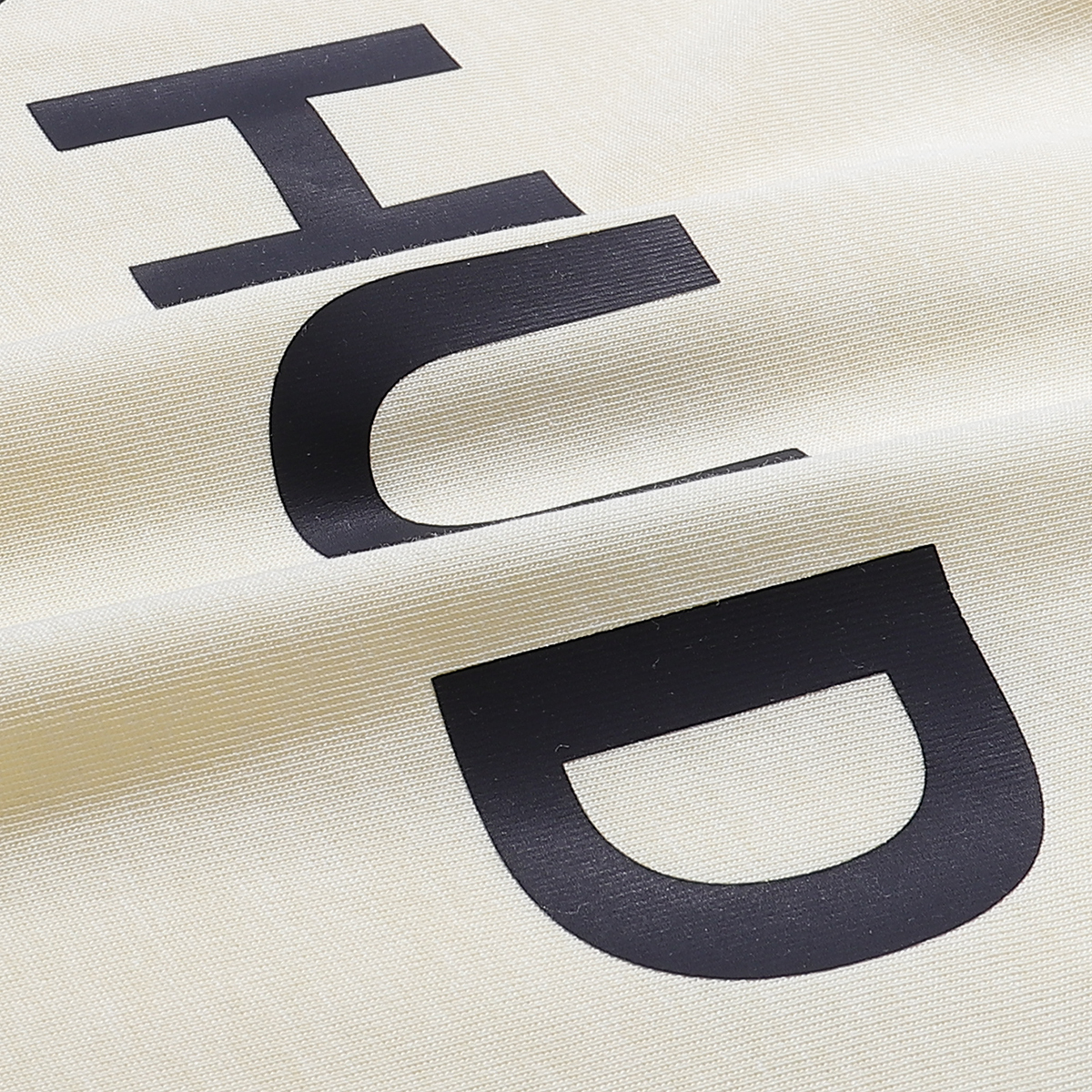 Rhude Port De T-shirt #50172 Vintage White/Black/Apricot