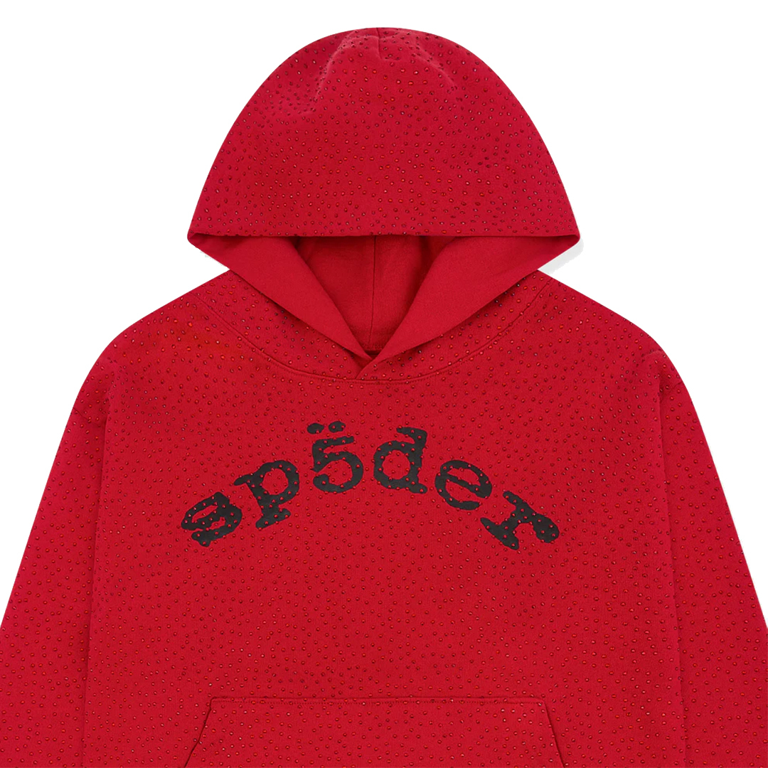 Coco Shoes Sp5der VVS Hoodie Red 