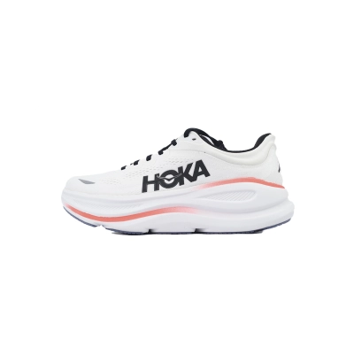 Coco Shoes Hoka One One Bondi 9 Black White Red 1162011-WBLC 01