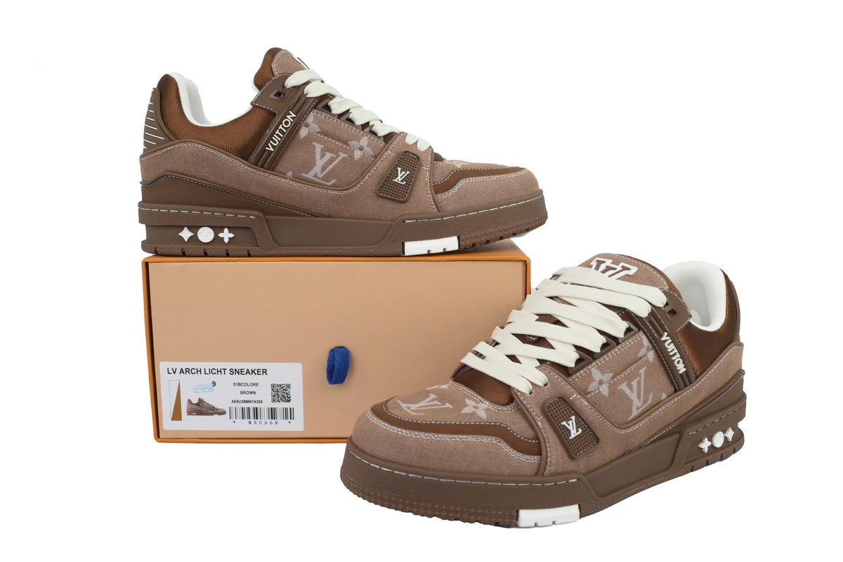 Coco Shoes Louis Vuitton Trainer Brown Cowboy
