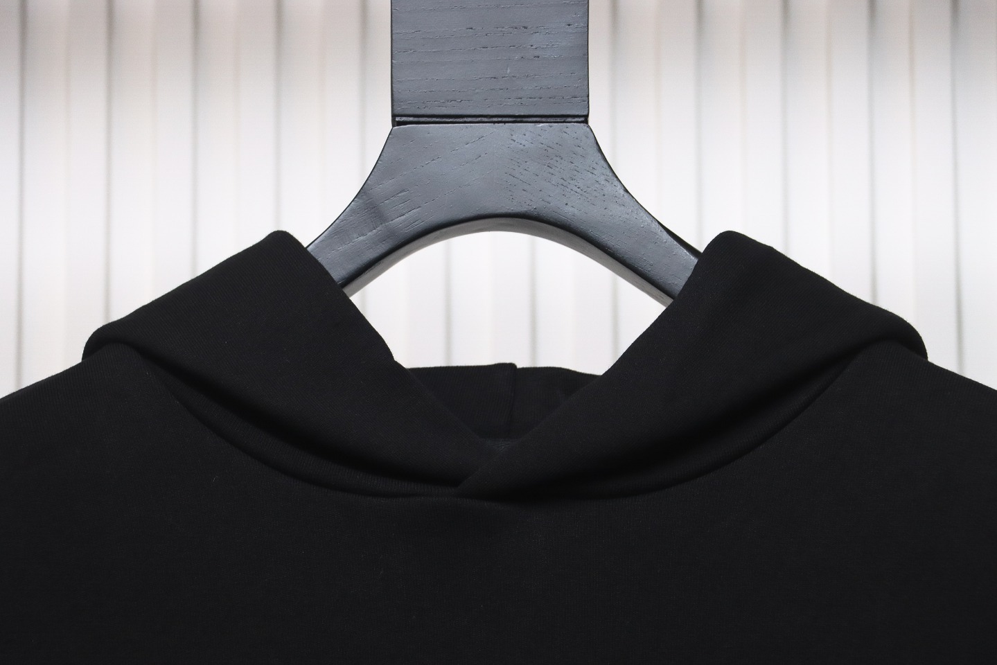 Balenciaga Double Print Logo Hoodie Black