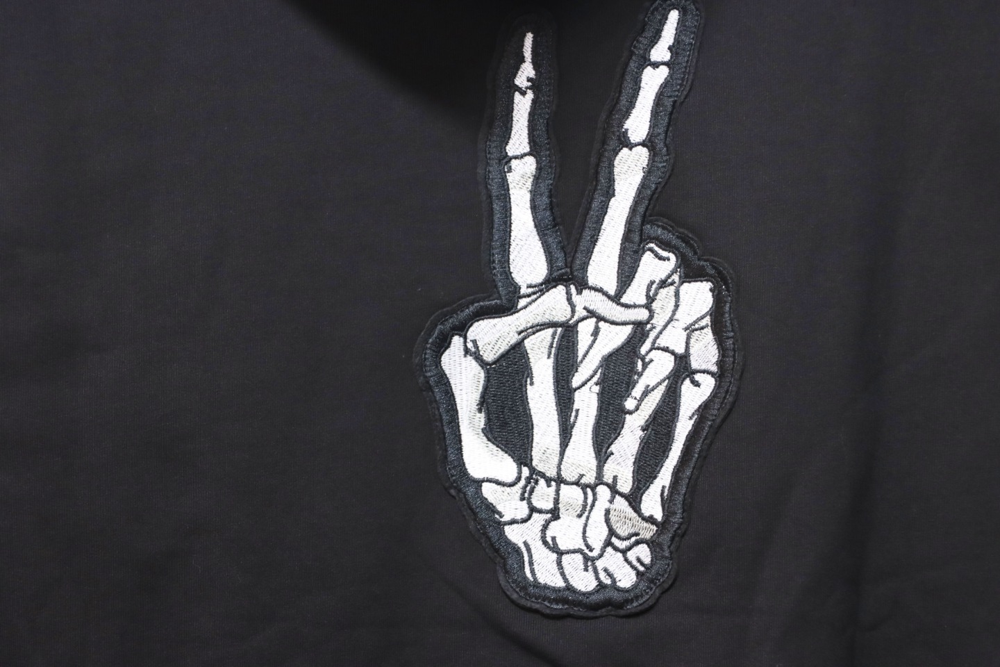 Balenciaga Smiley Hoodie Black