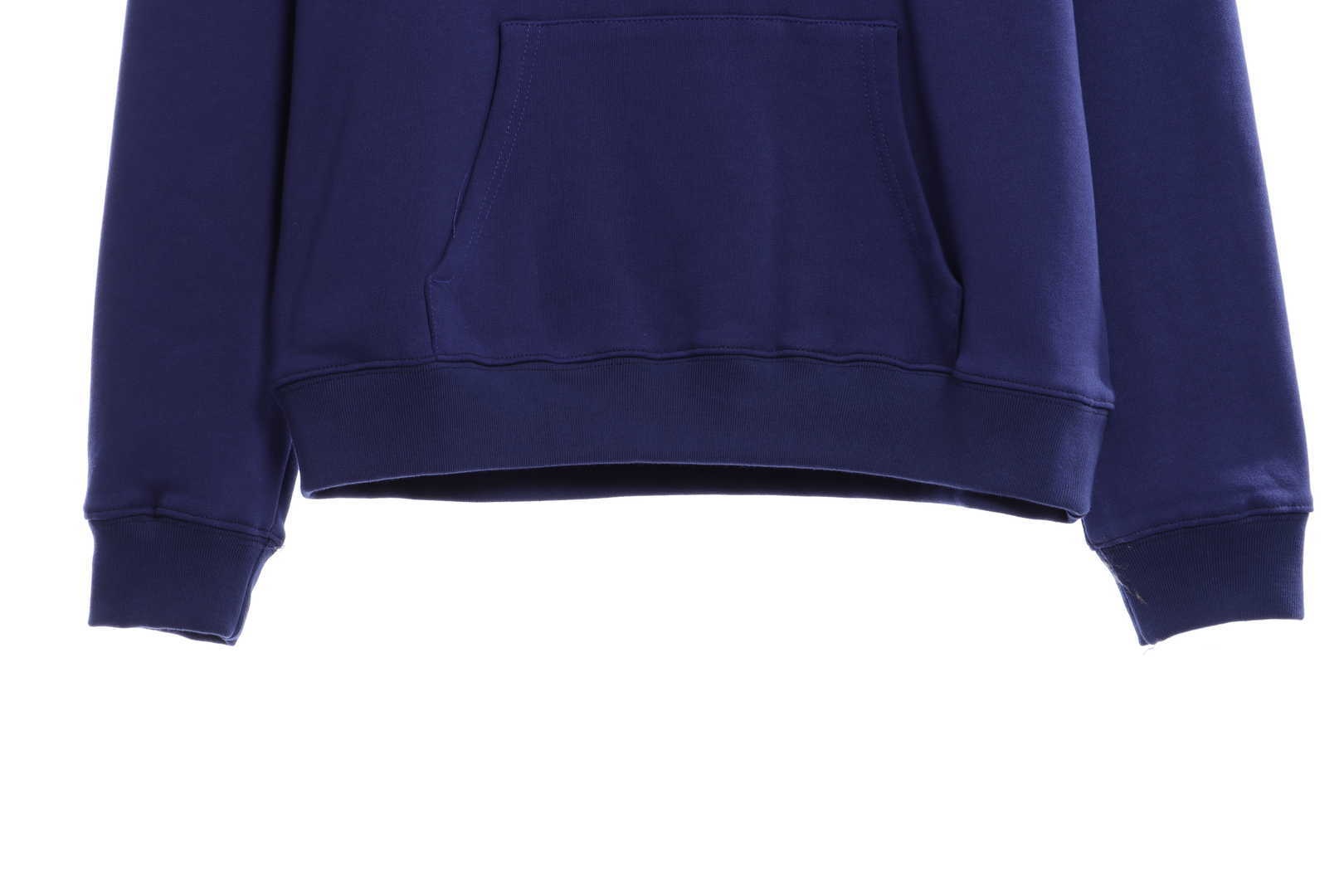 Balenciaga Embroidered Printed Cotton Hoodie Dark Purple