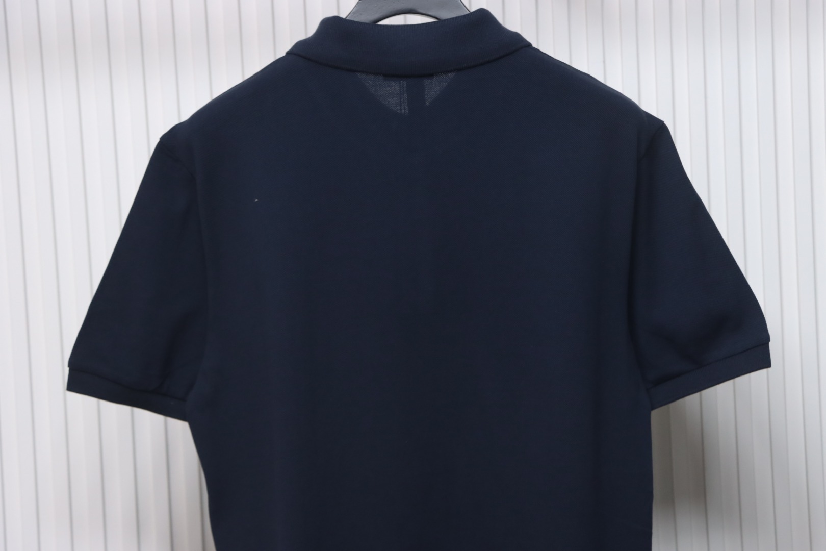 Coco Shoes Dior Little Bee Embroidery Cotton Pique Polo Shirt Dark Indigo