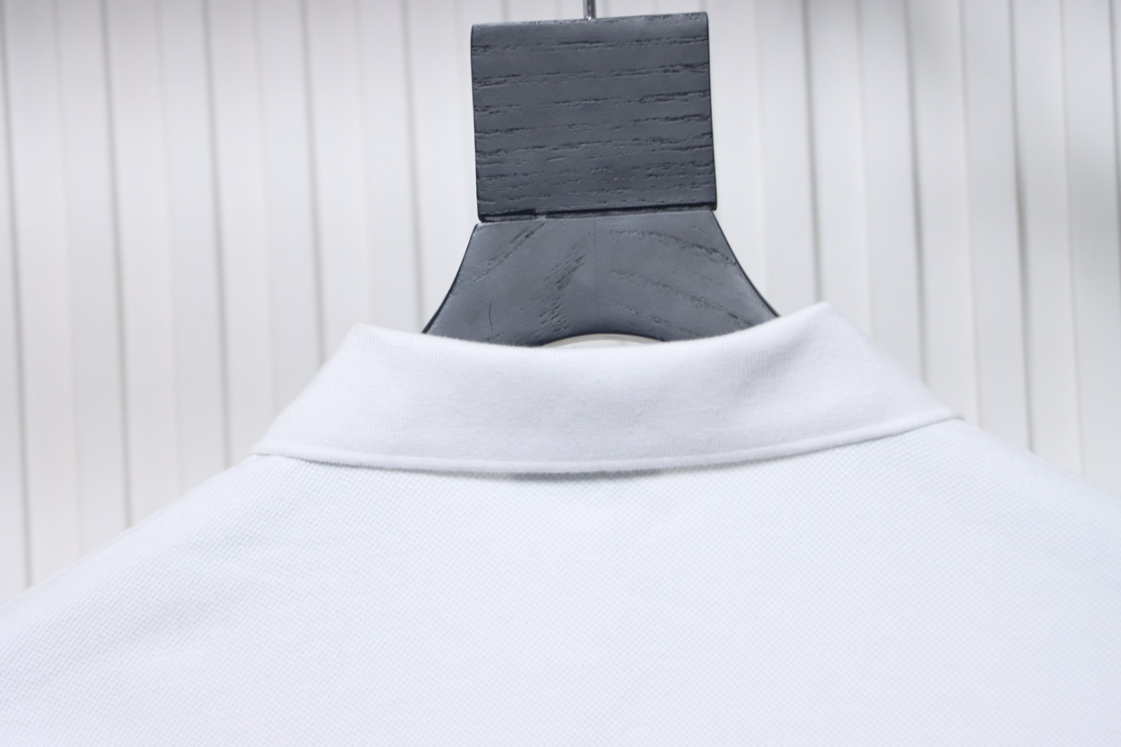 Coco Shoes Dior Letter Signature Embroidered Cotton Pique White Polo Shirt