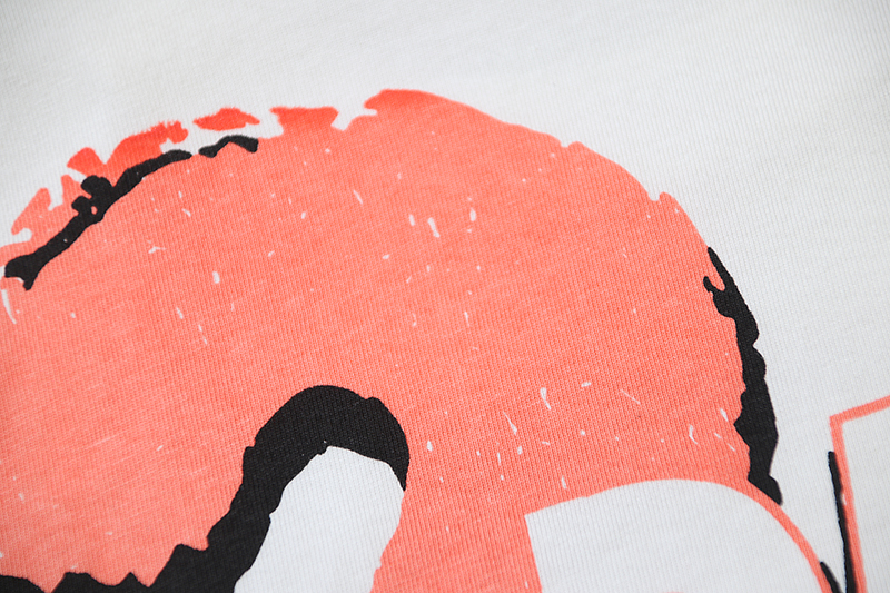 Hellstar Halloween Grill T-Shirt #591 White/Apricot